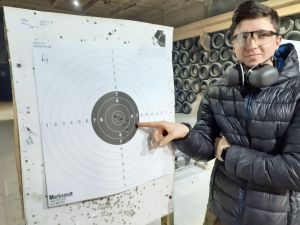 Ostre strzelanie kadetów z ZS nr 1 z Bratoszewic
