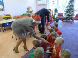 Mikołajki w Przedszkolu Samorządowym w Strykowie
