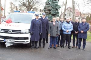 Nowy samochód rozpoznawczo-ratowniczy dla JRG w Strykowie.