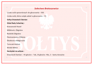 Wyniki wyborów