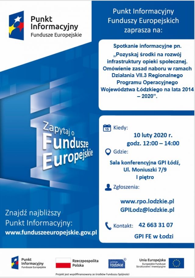 Bezpłatne spotkanie informacyjne