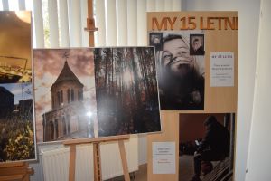 Wernisaż prac "My 15 letni"