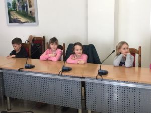 Mali dziennikarze u Burmistrza Strykowa
