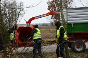 Jednostka Robót Publicznych ruszyła w teren