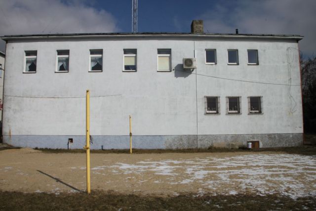 Budynek OSP w Strykowie przed termomodernizacją