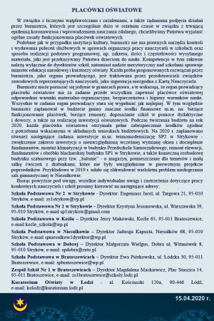 Placówki oświatowe