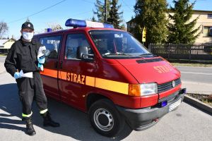 Maseczki docierają do kolejnych rejonów gminy