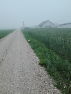 Bratoszewice, ul. Zatorze, przed realizacją projektu