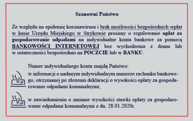 opłaty za śmieci