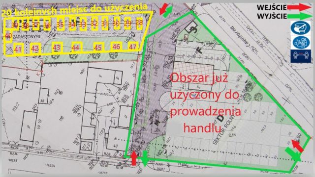 Rozmieszczenie dodatkowych stanowisk sprzedaży