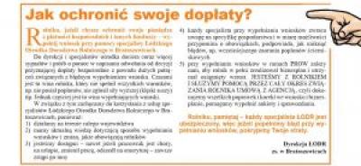 Komunikat Dyrektora ŁODR