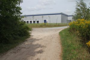 Droga Ługi - Michałówek przed realizacją.