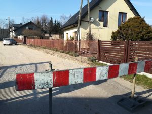 Budowa drogi Ługi - Cesarka