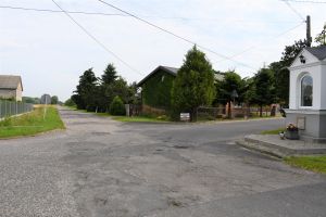 droga Wyskoki przed remontem