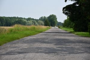 droga Wyskoki przed remontem