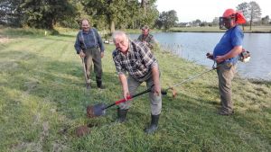 Altana nad stawem w Warszewicach miejscem rekreacji i integracji mieszkańców