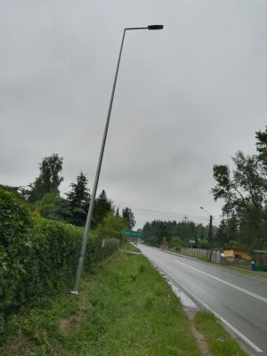 Anielin Swędowski, ul. Strykowska po zakończeniu realizacji projektu