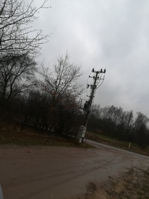 Swędów, ul. Łąkowa, przed realizacją projektu