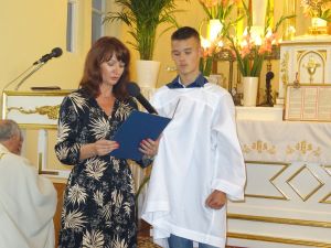 Podziękowania składa Sekretarz Gminy Stryków Aneta Jędrzejczak