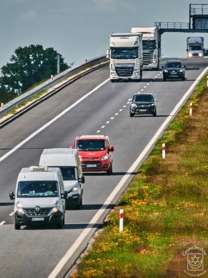 Stryków z lotu ptaka - droga krajowa nr 14