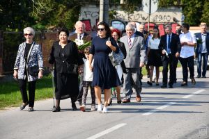 81. Rocznica Bitwy nad Bzurą - przemarsz na cmentarz wojskowy