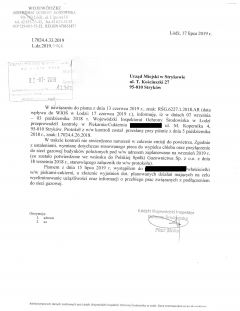 pismo WIOS w Łodzi znak I.7024.4.33