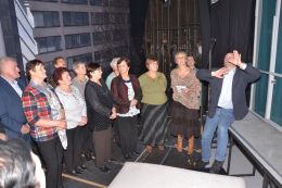 Warsztaty teatralne Klubu Seniora działającego przy Domu Kultury w Niesułkowie