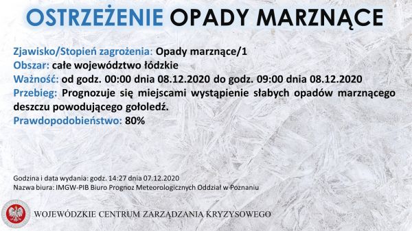 Ostrzeżenie meteorologiczne