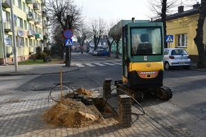 Budowa oświetlenia ulicznego przy ul. E. Plater w Strykowie