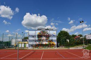 Mural "Łąka kwietna"