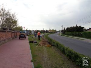 Oświetlenie przy Pomniku Niepodległości oraz pobliskim skrzyżowaniu