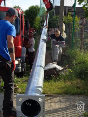 Oświetlenie boiska Brzezińska