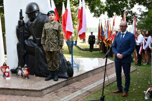 Uroczystości w Koźlu -  82. rocznica Bitwy nad Bzurą