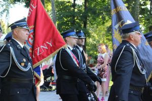 Przemarsz pocztów sztandarowych jednostek straży