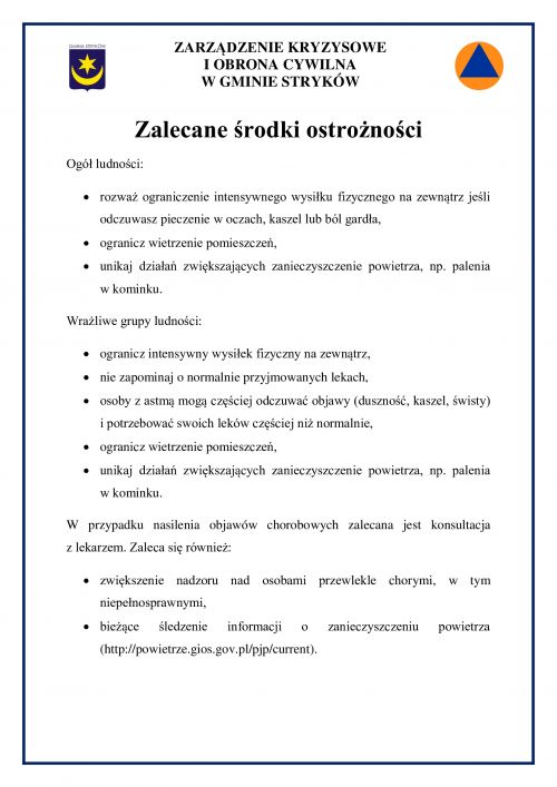Plakat informacyjny 2