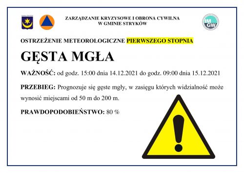 Plakat informacyjny