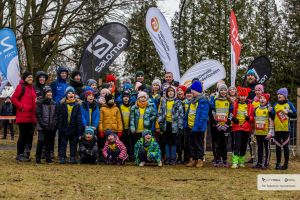 Uczniowie SP Bratoszewice podczas IV City Trail