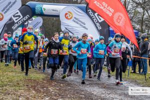 Uczniowie SP Bratoszewice podczas IV City Trail