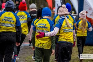 Uczniowie SP Bratoszewice podczas IV City Trail