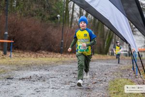 Uczniowie SP Bratoszewice podczas IV City Trail