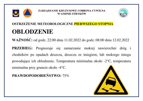 Plakat informacyjny