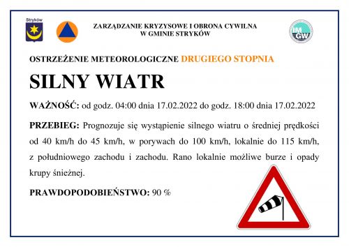 Plakat informacyjny