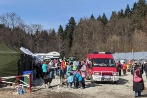 Nasi druhowie z darami na granicy polsko-ukraińskiej