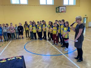 Gminne igrzyska w koszykówce SP Niesułków 2022