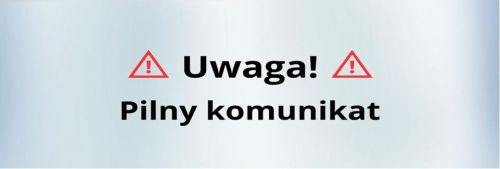 Plakat informacyjny