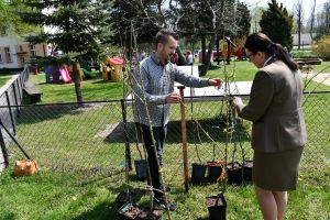 Inauguracja projektu "Owoce Pamięci" w Gminie Stryków