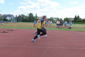 Czwórbój lekkoatletyczny  -  zawody powiatowe w Aleksandrowie Łódzkim