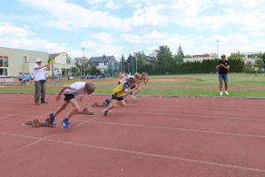 Czwórbój lekkoatletyczny  -  zawody powiatowe w Aleksandrowie Łódzkim