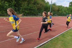 Czwórbój lekkoatletyczny  -  zawody powiatowe w Aleksandrowie Łódzkim