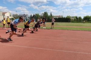 Czwórbój lekkoatletyczny  -  zawody powiatowe w Aleksandrowie Łódzkim